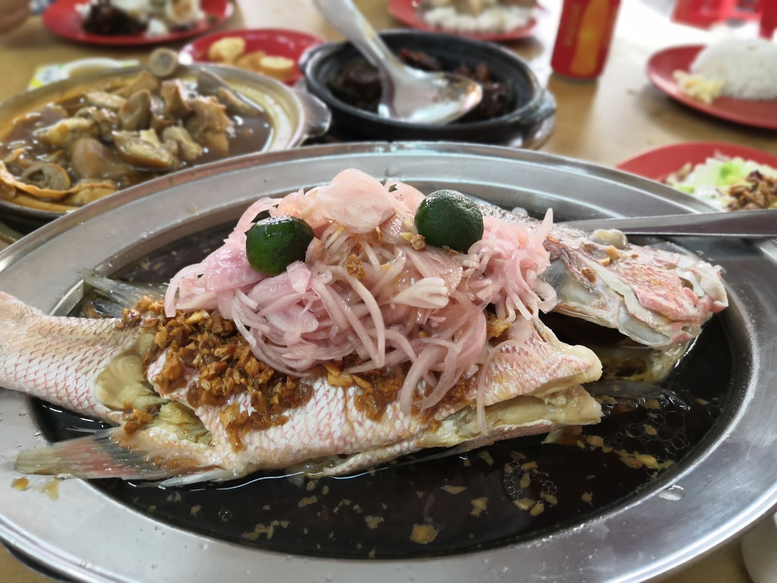 蒸鱼(100gram)